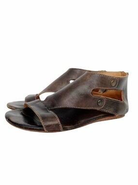 Bed Stu Soto Brown Rustic Leather Gladiator Sandals Women’s Size 7 Handmade